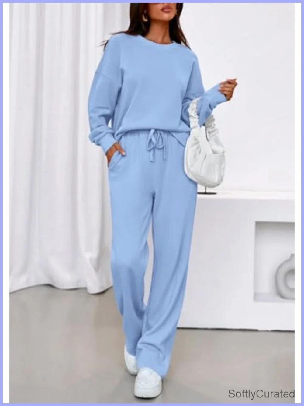 Oversized Sweatshirt & Jogger 2 Piece Lounge Set